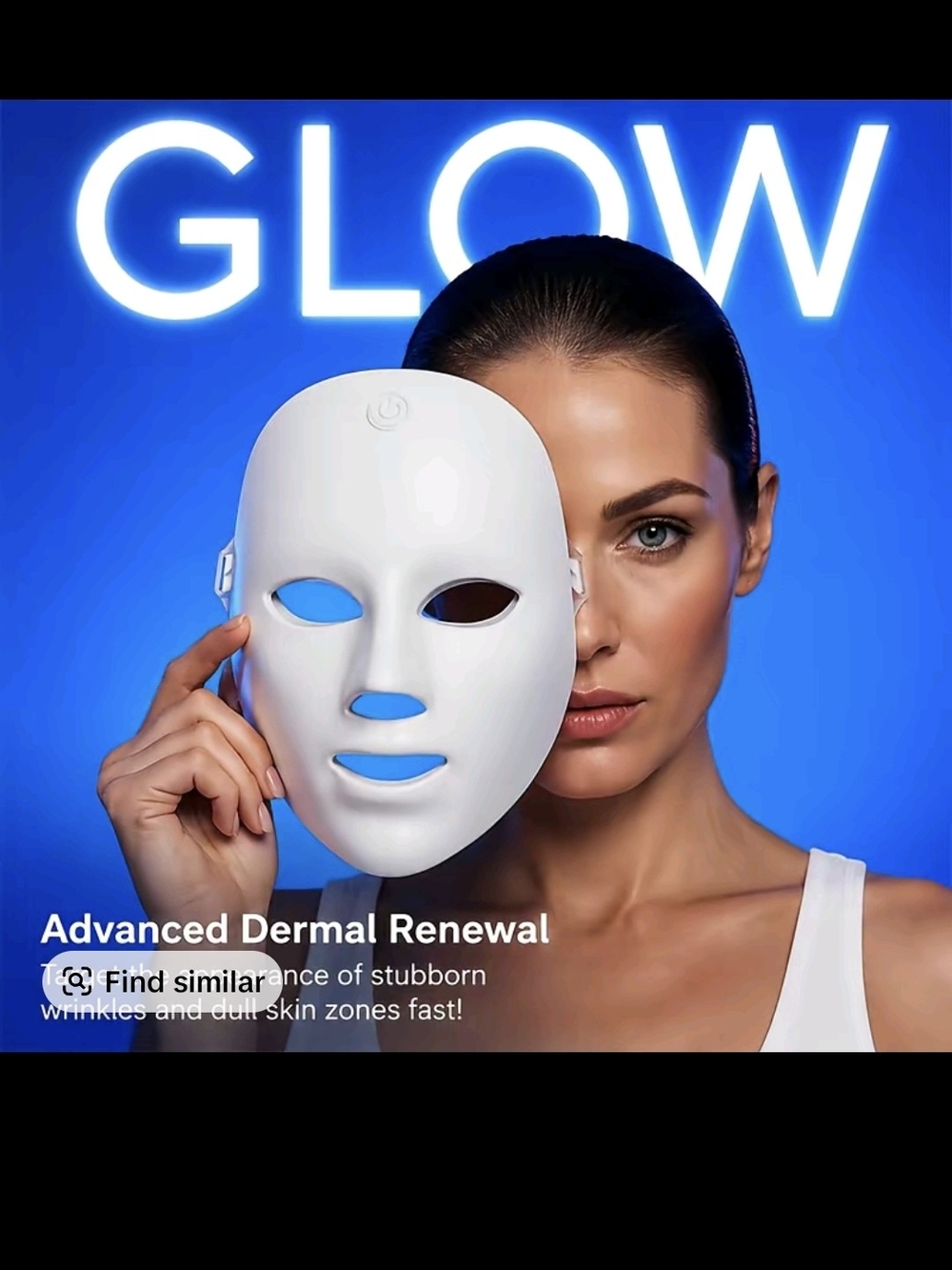 LED Facial Mask for Advanced Dermal Renewal – Nwt